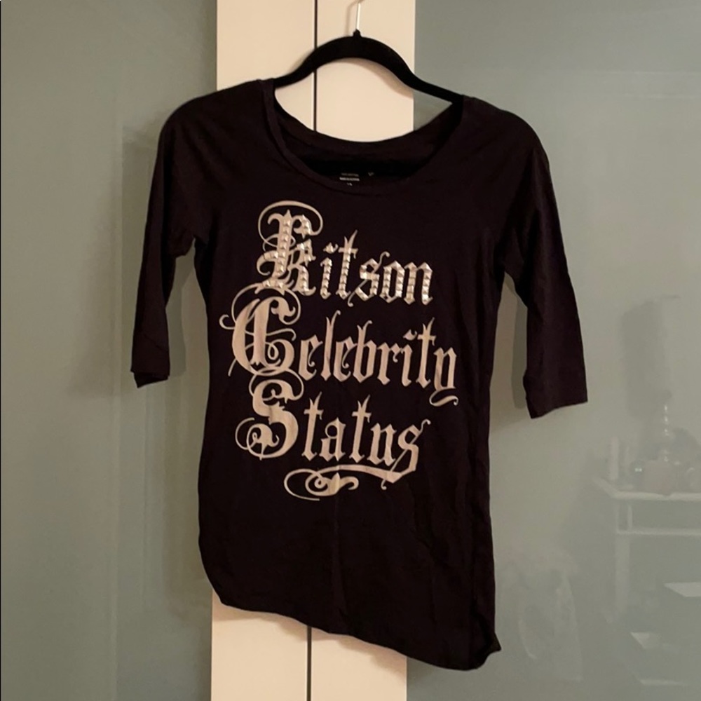 Kitson LA black Tee